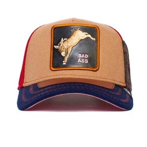 NWT SOLDOUT Goorin Bros Farm Trucker- Bad Ass Hat